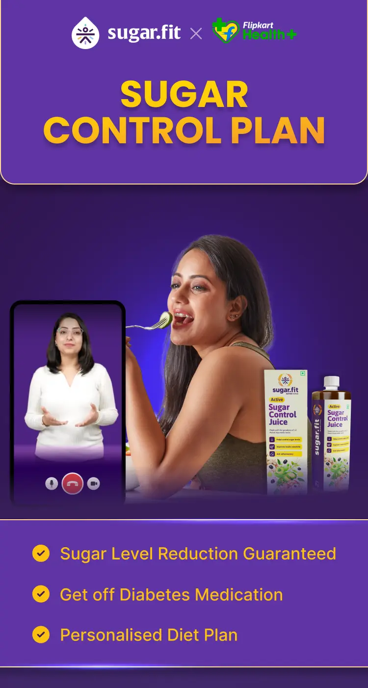 Sugar Control Plan @ ₹990