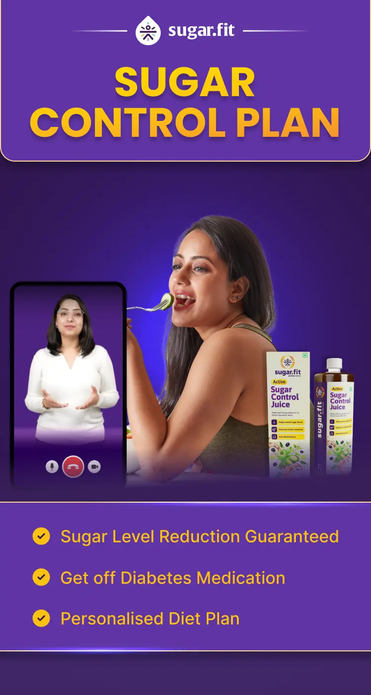 Sugar Control Plan @ ₹990