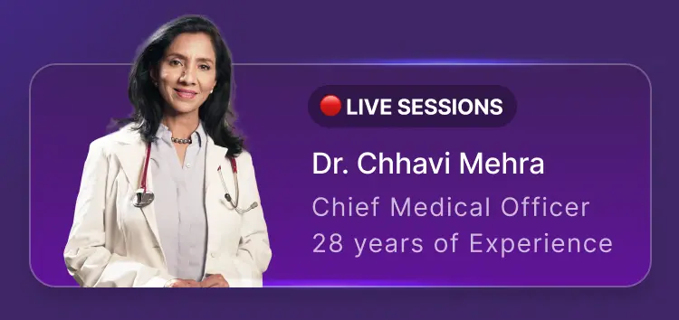 Live Sessions with Dr. Chhavi
